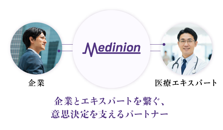 企業と医療エキスパート